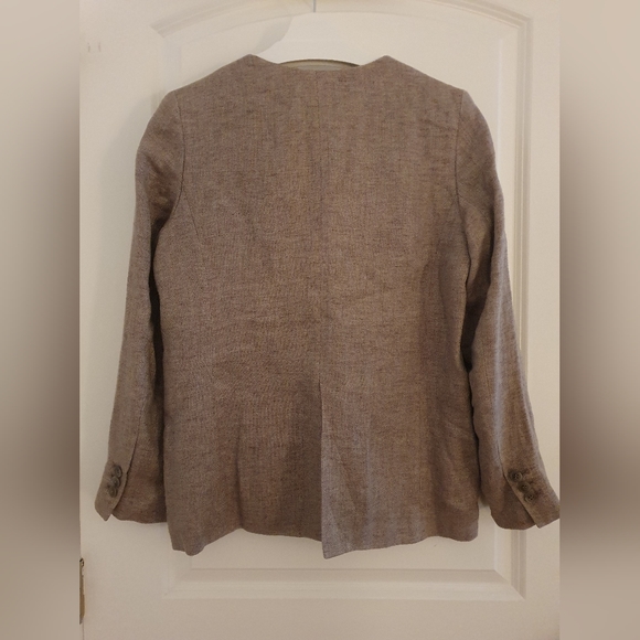 Journal Standard Relume cocoa brown linen jacket (US 4) - Picture 3 of 5